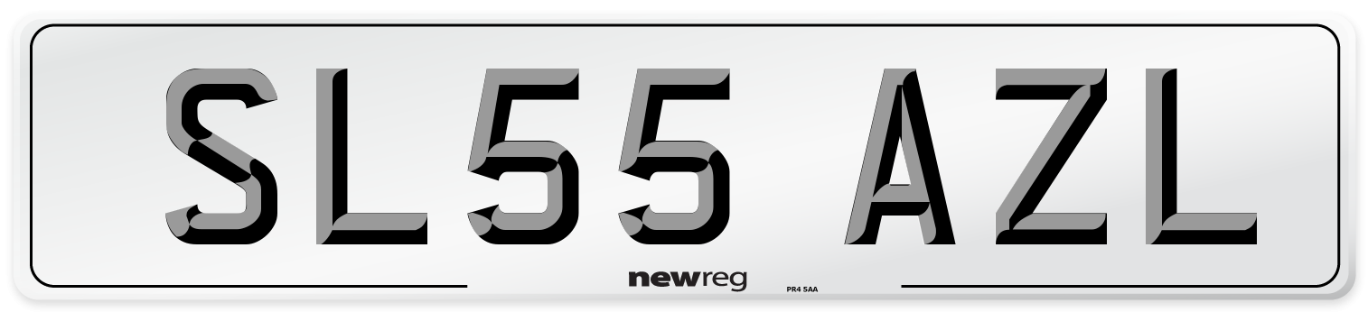 SL55 AZL Number Plate from New Reg
